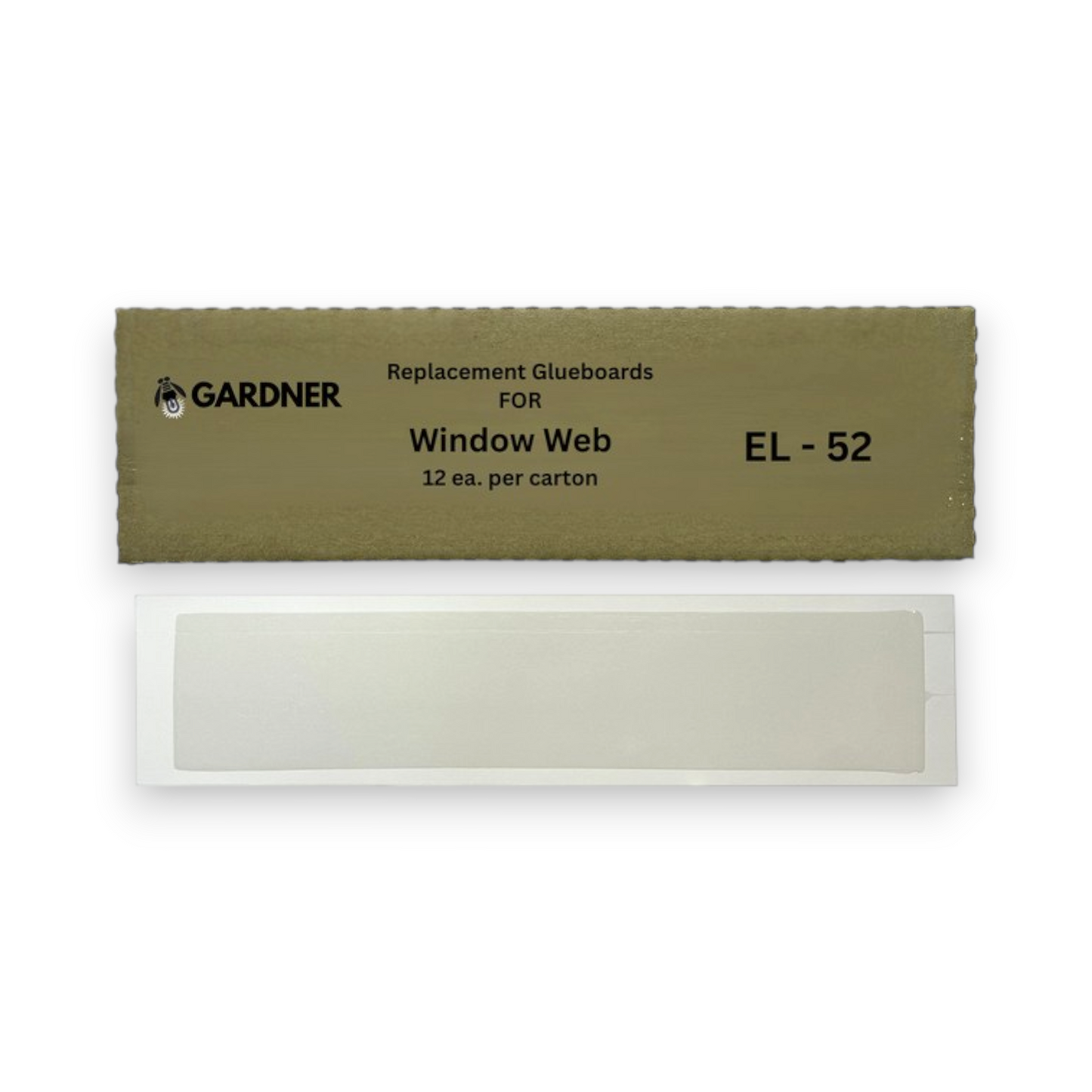 Plaques de colle de rechange pour Window Web – Paquet de 12