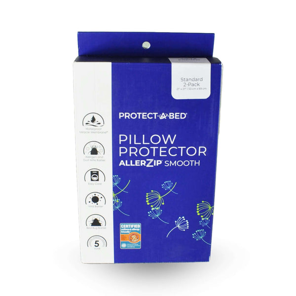 Protect-A-Bed, Housse pour Oreiller Imperméable, Anti-Acariens, Anti-Punaises de Lit et Hypoallergénique | L'exterminateur en ligne